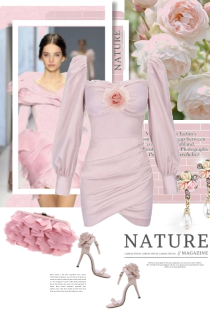 Nature in the Pink- combinação de moda