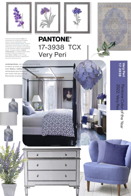 Pantone Very Peri- Combinaciónde moda