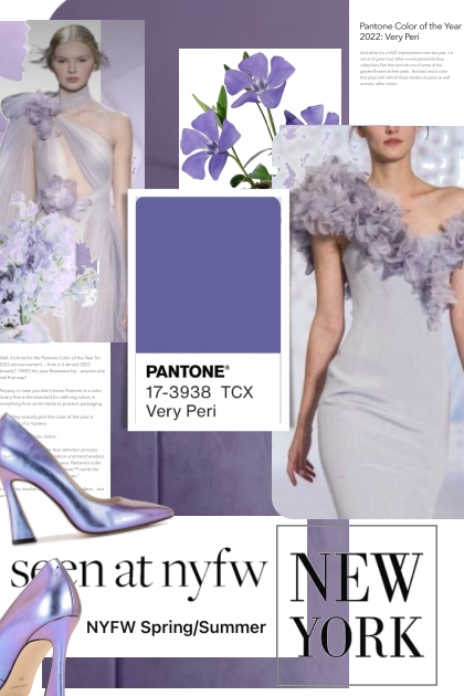 Pantome Very Peri 2022- Модное сочетание