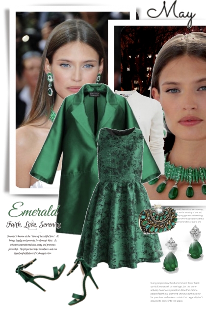 The May Emerald - Modna kombinacija