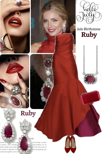 Hello July Ruby- combinação de moda