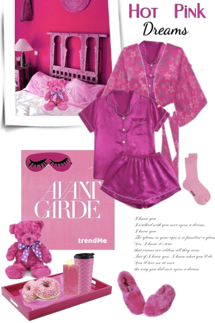 Hot Pink Dreams- Combinazione di moda