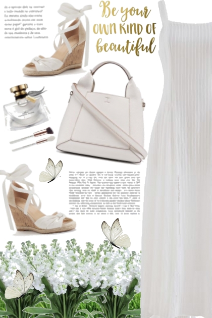 In The White Garden- Combinazione di moda