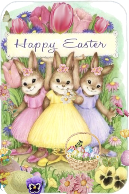 Happy Easter Friends- Combinaciónde moda