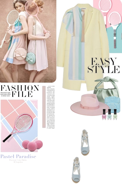 Pastel Easy Life- Fashion set