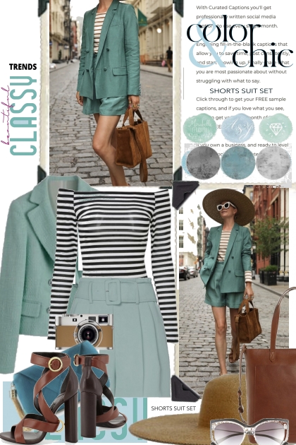 CLASSY COLOR AND CHIC TRENDS- Fashion set