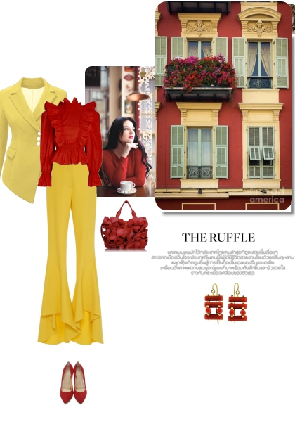 The Red Building- Combinaciónde moda
