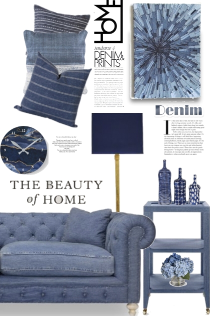 The Beauty of Home in Denim