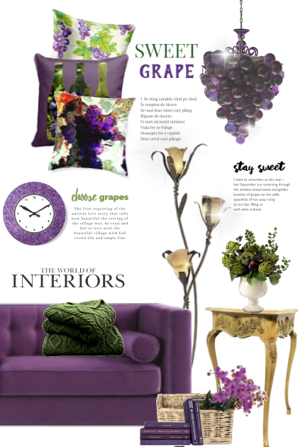 Sweet Grape Interiors- Fashion set