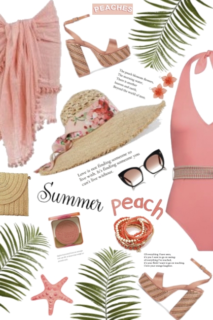 Just a Summer Peach- Fashion set