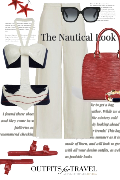 The Nautical Look- combinação de moda