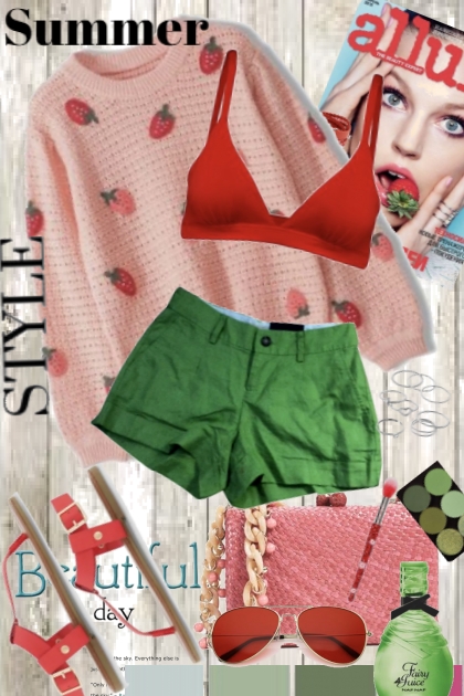 Sweet Summer Style- combinação de moda
