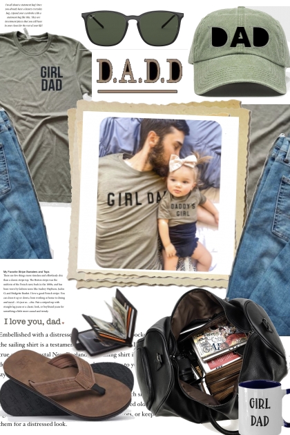 Girl Dad- Modna kombinacija