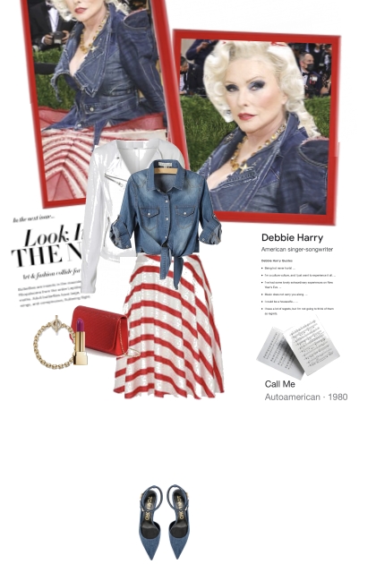 THE DEBBIE HARRY LOOK- Combinaciónde moda