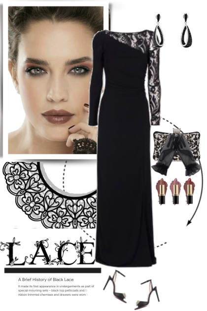 Beautiful Black Lace- Kreacja