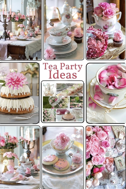 Tea Party Ideas- Fashion set