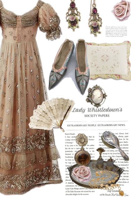 LADY WHISTLEDOWNS SOCIETY PAPERS- Fashion set