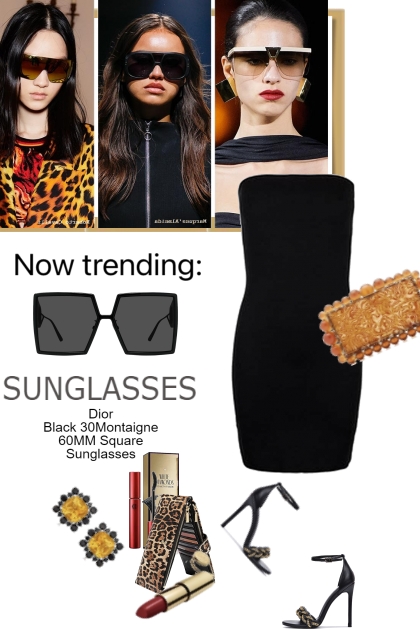 Now Trending Dior Sunglasses- Modna kombinacija