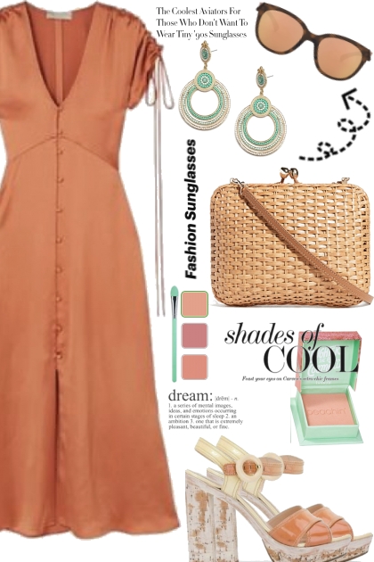 Shades of Cool in Peach- Модное сочетание