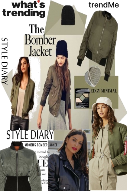What is Trending Now Bomber Jacket- Combinazione di moda