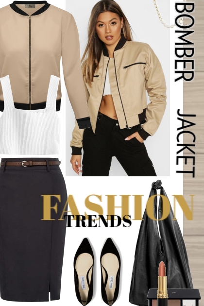 Bomber Jacket Fashion Trends- Combinaciónde moda