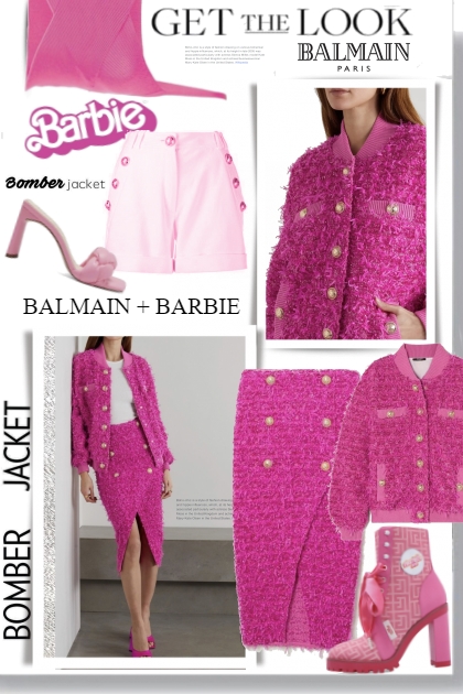 Get The Look Barbie Style- combinação de moda