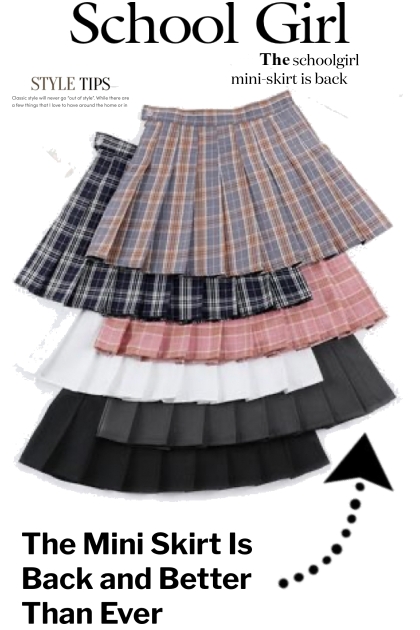 The School Girl Skirt