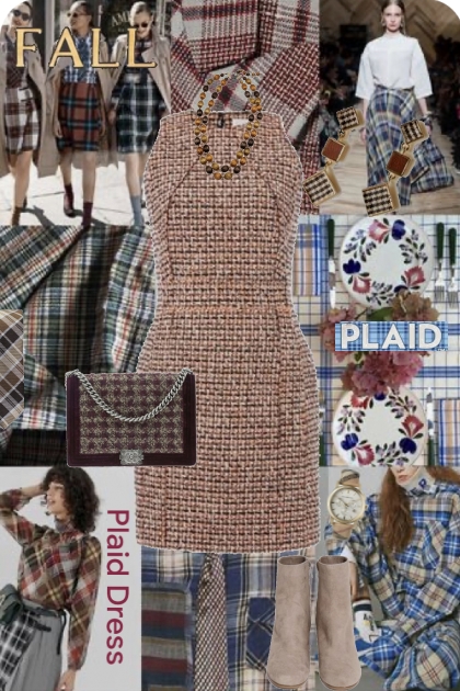 FALL PLAID- Модное сочетание