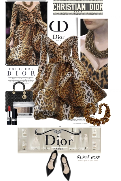 Christian Dior Leopard