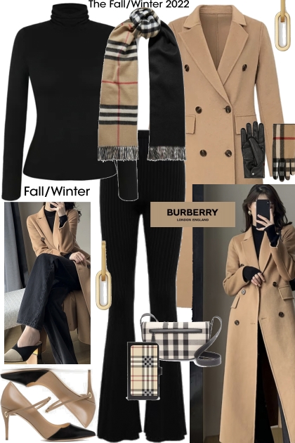 Fall to Winter with Burberry- コーディネート