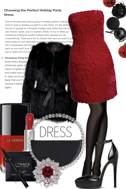 Choosing The Perfect Holiday Party Dress- Fashion set