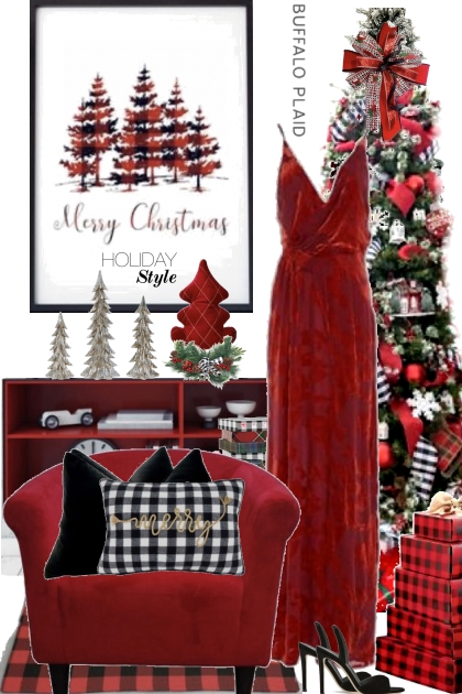  Merry Christmas Holiday Style- Combinaciónde moda