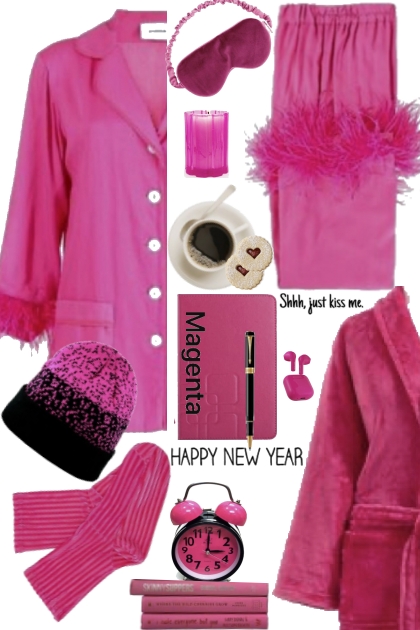 HAPPY NEW YEAR MAGENTA- Combinazione di moda