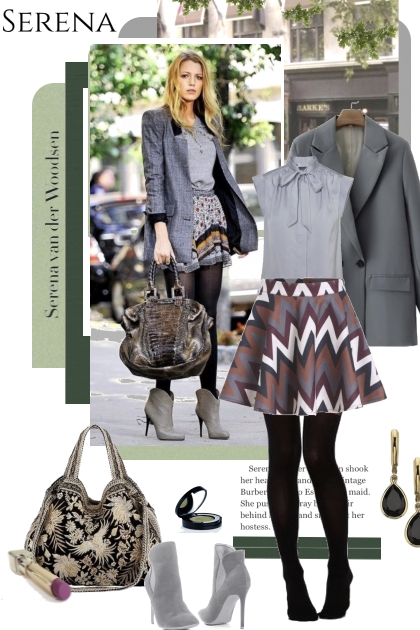 Blake Lively in Gossip Girl- Fashion set