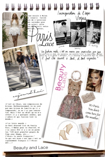Beauty and Lace- Модное сочетание