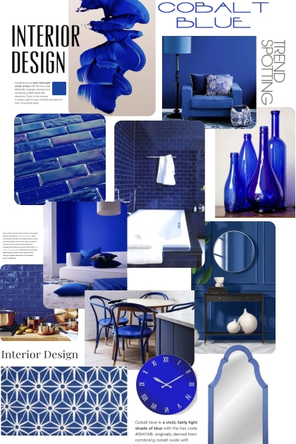 Cobalt Blue Interior Design Ideas