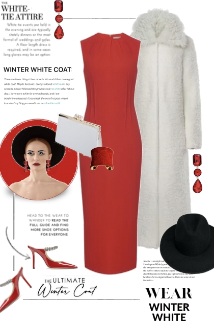 Wear A Winter White Coat