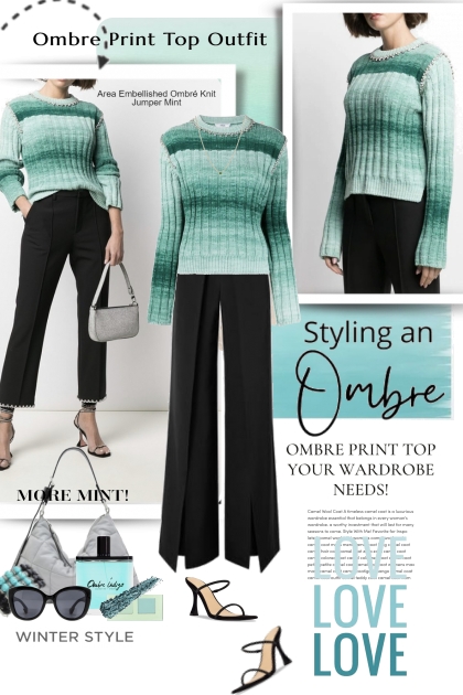 STYLING AN OMBRE- 搭配