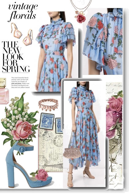 The New Look For Spring Florals- Fashion set
