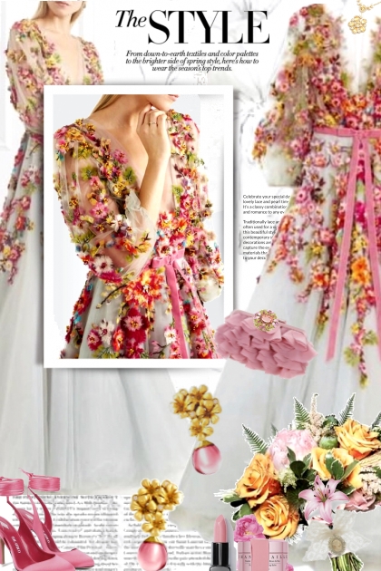 The Style of Fabulous Florals- Модное сочетание