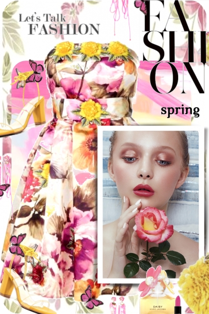 Lets Talk Floral Fashion- combinação de moda