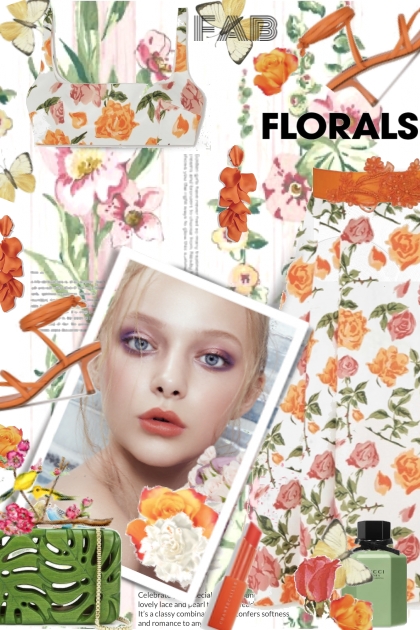 Fab Spring Florals- combinação de moda