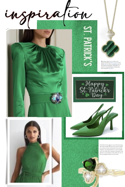 St Patricks Inspiration- Модное сочетание