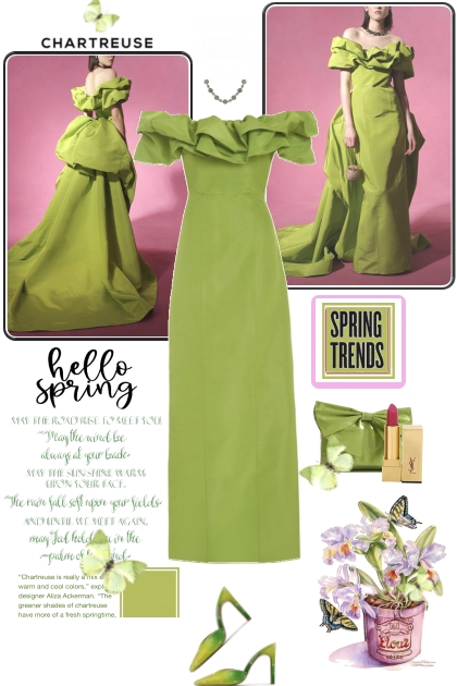 Chartreuse Spring Trends