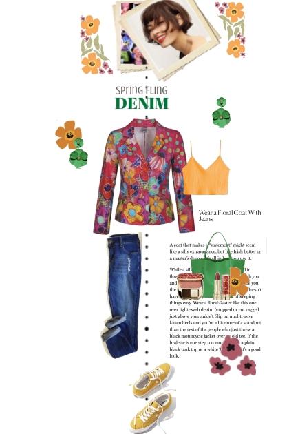 Spring Fling Denim- Модное сочетание