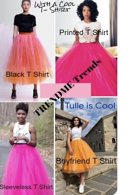 TRENDME TRENDS IN TULLE- 搭配