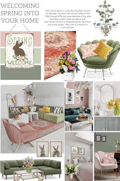 Welcoming Spring into your Home- Modekombination