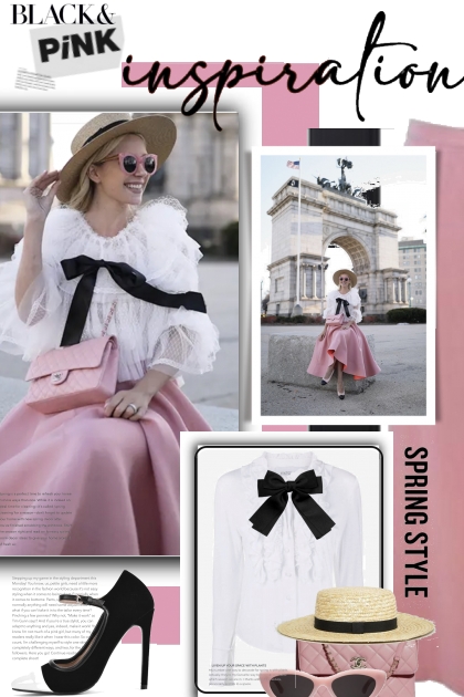 PINK and BLACK INSPIRATION- コーディネート