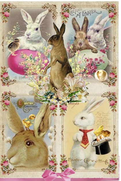 Easter Greetings- Combinaciónde moda