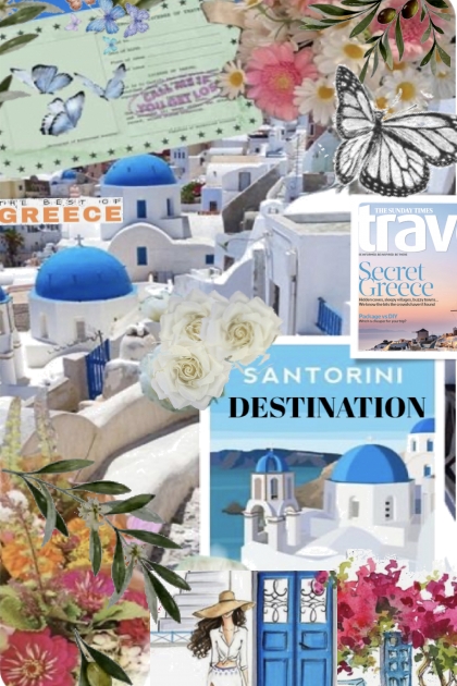 SANTORINI DESTINATION- コーディネート